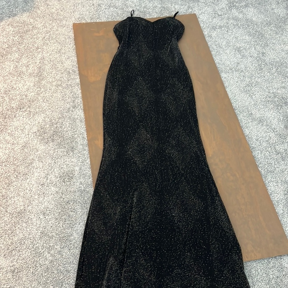 Trixxi strapless mermaid dress